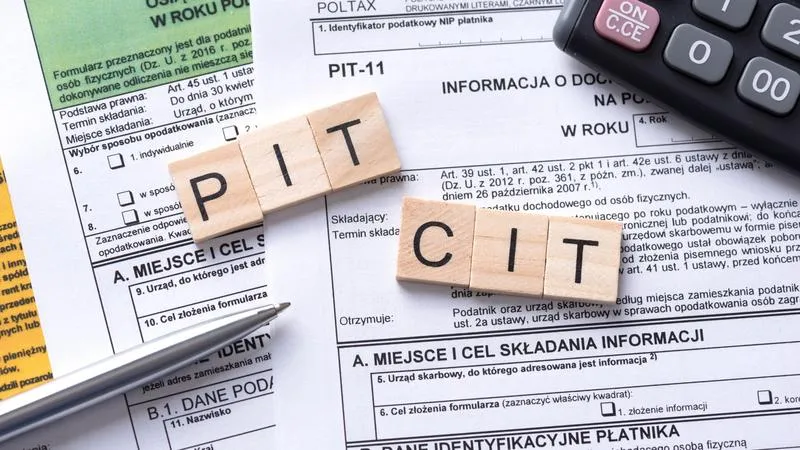 Formularze podatkowe CIT
