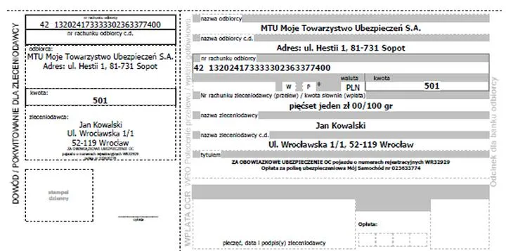 Jak wysłać przelew do MTU